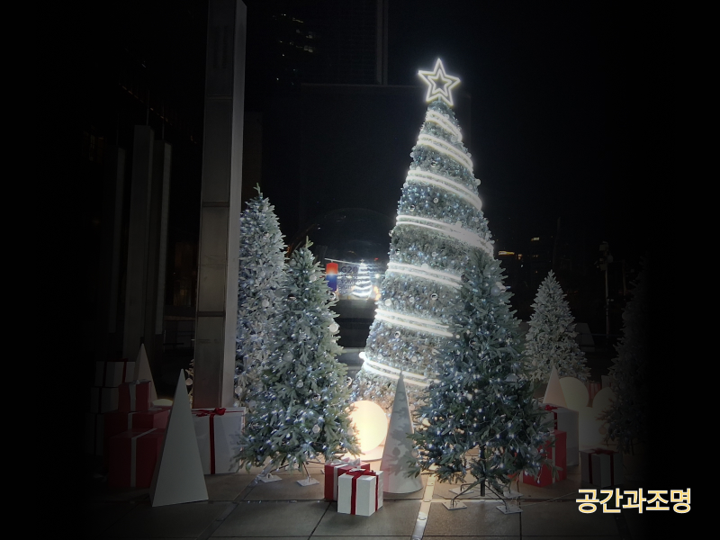 크리스마스 장식 맞춤 제작/대여 시공 사진